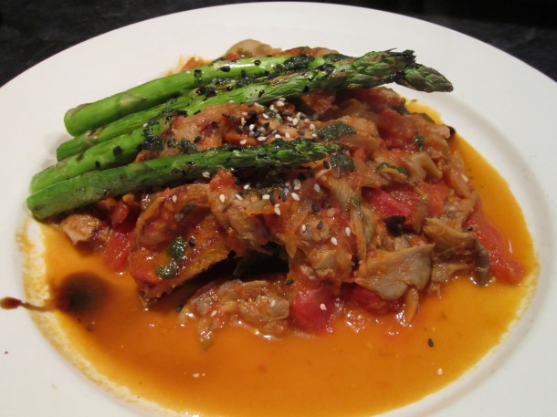 Red Lentil's Butternut Squash Polenta