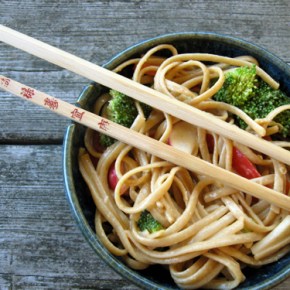 Meat-Free Monday Recipe: Linguine with Broccoli and Peanut&nbsp;Sauce