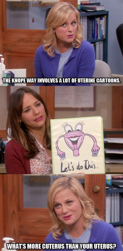 Parks and Rec Cuterus Uterus