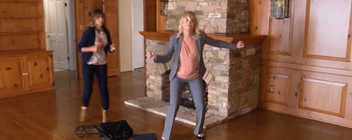 Parks and Rec Leslie and Ann dance 2